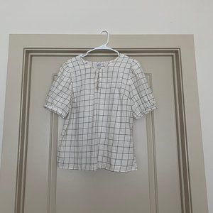 Old Navy Checkered Top